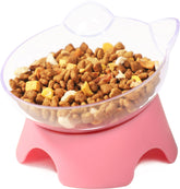 MILIFUN raised cat bowls with stand shown for comfortable feeding posture.