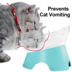 MILIFUN tilted bowl promotes ergonomic feeding and neck alignment