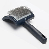 Millers Forge Slicker Mini curved-brush removing mats for small dogs during grooming