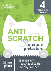 Miloona anti-cat-scratch protector sheet on couch provides deterrence.