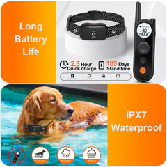 MIMOFPET remote with LED flashlight supports night training sessions
