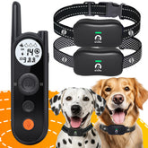 MIMOFPET wireless fence backyard setup for two dogs improves containment