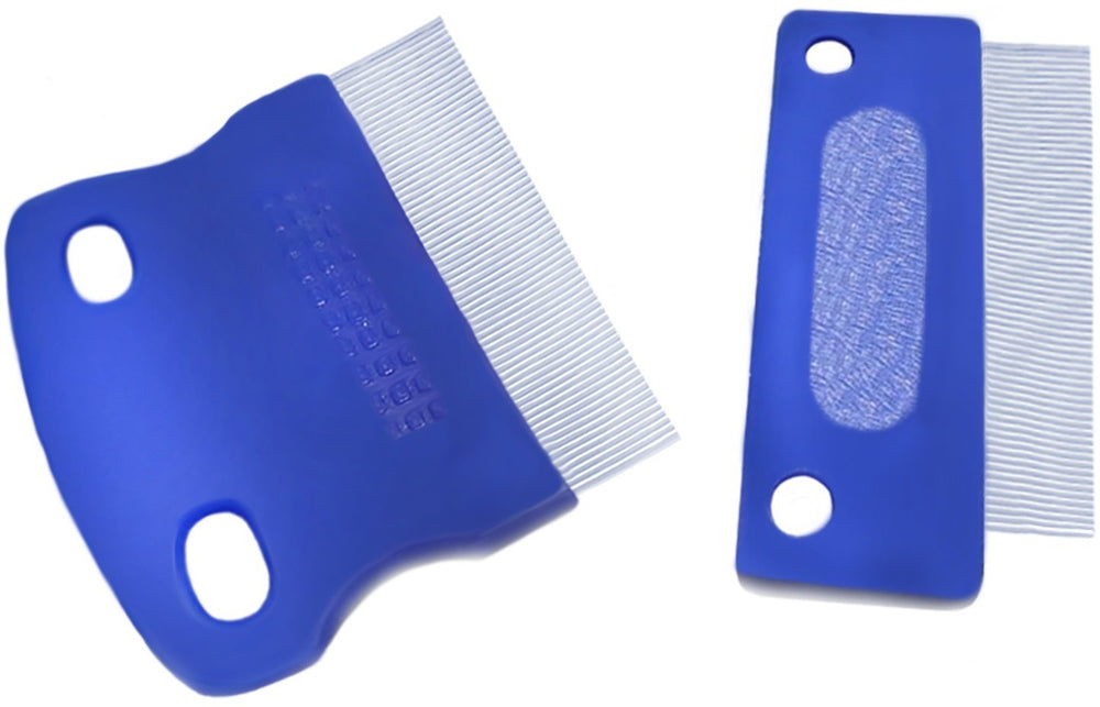 Mindful Pets Tear Stain Comb - large-tooth cleans crust and mucus around eyes for a refreshed look.