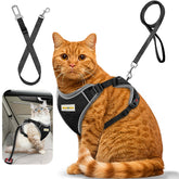 MingXpets cat harness breathable air mesh for comfortable daily walks