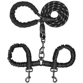 MingXpets double dog leash with 360° swivel keeps two dogs comfortable and untangled.