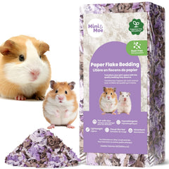 mini&moe hamster bedding dust-free for clean air and burrowing comfort
