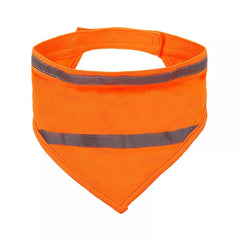 MiOYOOW dog bandana with reflective stripes for safer night walks.