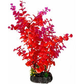 Mipukbay red aquarium plants lifelike stem to enhance tanks with low-maintenance decor