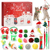 Mity rain Cat Advent Calendar 2025 day 1 bowie toy fuels festive playtime