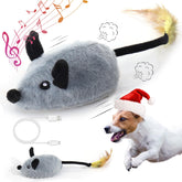Juguete interactivo para perros de Mity Rain con ratón, ideal para fomentar juego y ejercicio.