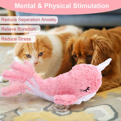 Mity Rain wiggly fish toy autonomously moves to burn energy