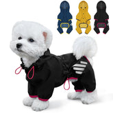 Miucat dog raincoat highlights waterproof fabric for dry, comfortable walks.