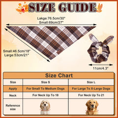 Miucat matching scrunchie pet accessory complements the bandana for coordinated looks.
