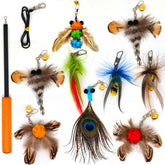 miwoowim interactive cat toys wand extended for exercise and engagement