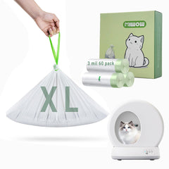 Miwow cat litter liners compatible with Meowant SC01/SC02 for easy box setup