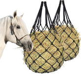 MIYABALA hay net hanging in a stable for convenient feeding.