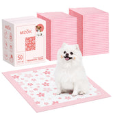 MIZOK Puppy Pads 22x22 quick-dry surface keeps training areas tidy.