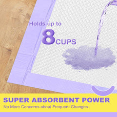 MIZOK Puppy Pads bottom film barrier prevents urine seepage