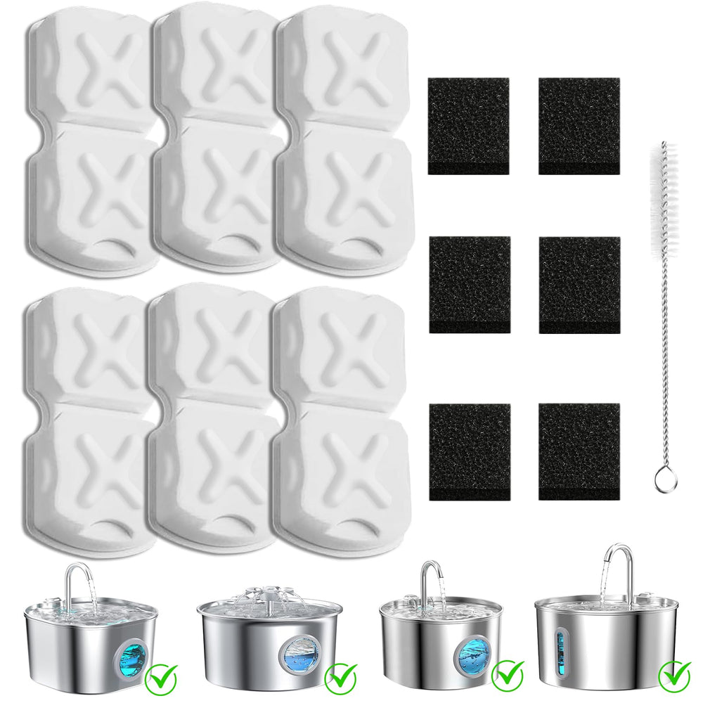 MJYNITE filter replacement kit packaging showing contents for easy setup.