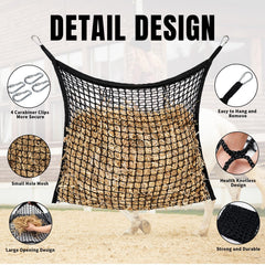 MKO SHUN weather-resistant rope on hay net withstanding rain and sun