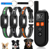 MKZ 3-Dog Shock Collar remote shows status for precise training cues