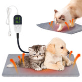 M MIMMU smart cat heating pad cover closeup showing easy cleaning and comfort