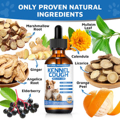 MNQAXZ cat cough treatment liquid highlighting gentle relief for feline coughing.