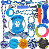 Mnubsrva dog-toy-set-teeth-chew promotes gum massage and tartar-control fun