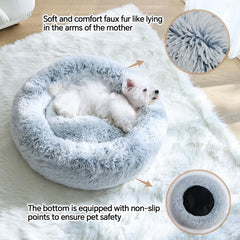 MNWHUC dog bed with anti-slip bottom stays securely in place