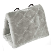 MOACC Winter Warm Bird Nest Hammock closeup of soft fleece for cozy rest.