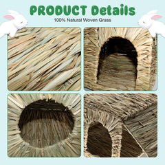 MODEMODE Natural Seagrass Bed Top View highlighting breathable, natural concealment for rest.