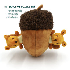 MODERN WAVE squeaky plush toy supports indoor and outdoor play routines.