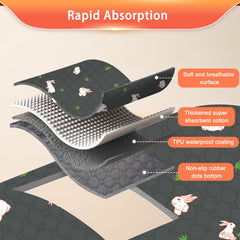 MODESLAB leakproof backing with rubber dots prevents shifting during use.