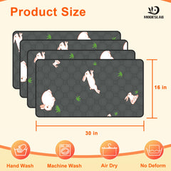 MODESLAB guinea pig cage liner quick absorption minimizes mess in cages