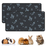 MODESLAB guinea pig cage liner in navy; soft, absorbent surface for cozy habitats