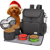 Modoker dog travel bag front view highlights compact airline-approved design for easy under-seat travel.