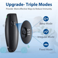MODUS ultrasonic training device remote control for precise distance-based corrections