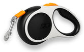 MOLNY retractable leash for dogs up to 66 lbs, ideal for controlled outdoor walks.