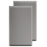 molyly 2-pack dog door flaps front view showing durable TPU weatherproofing