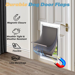MOLYLY magnetic seal bottom demonstrates draft protection after use