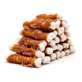 MON2SUN 28-count chicken-wrapped calcium bones pack ideal for training rewards and dental care