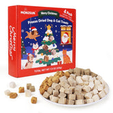 MON2SUN christmas box packaging shown, giftable holiday snacking.