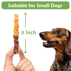 MON2SUN chicken-duck wrapped rawhide image—tasty, protein-rich snack for dogs