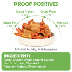 MON2SUN small-dog chews ideal for light chewers during training.