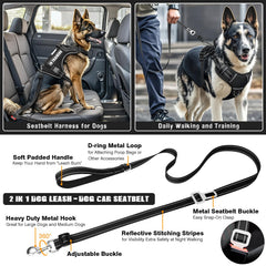 MOOGROU harness reflective strips visible for safer night walking