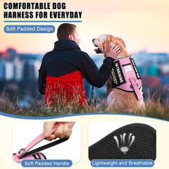 MOOGROU metal service dog tag for durability and legibility