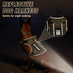 MOOGROU harness front with quick-release buckles for quick fitting