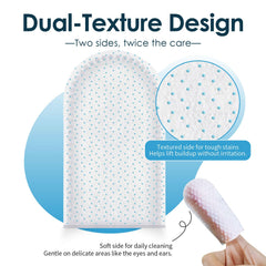 Mooncat eye wipes with aloe vera formula for soothing cleaning around eyes.