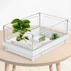 Moonorange reptile artificial plants aquarium view for versatile fish and amphibian decor