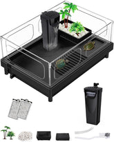 MoonOrange small turtle tank assembly kit for quick startup and all-in-one convenience.